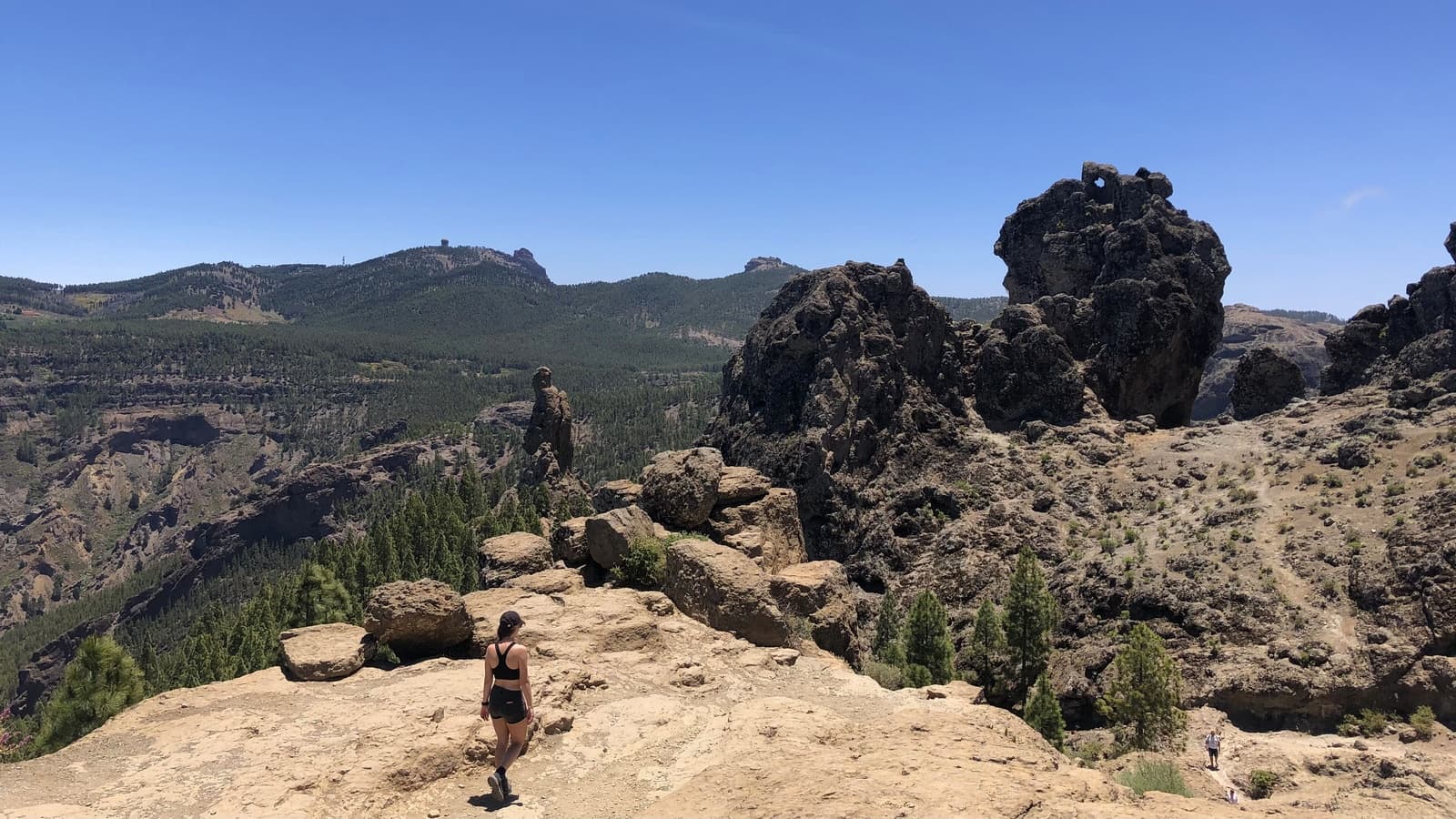 Scenic hiking day in Gran Canaria