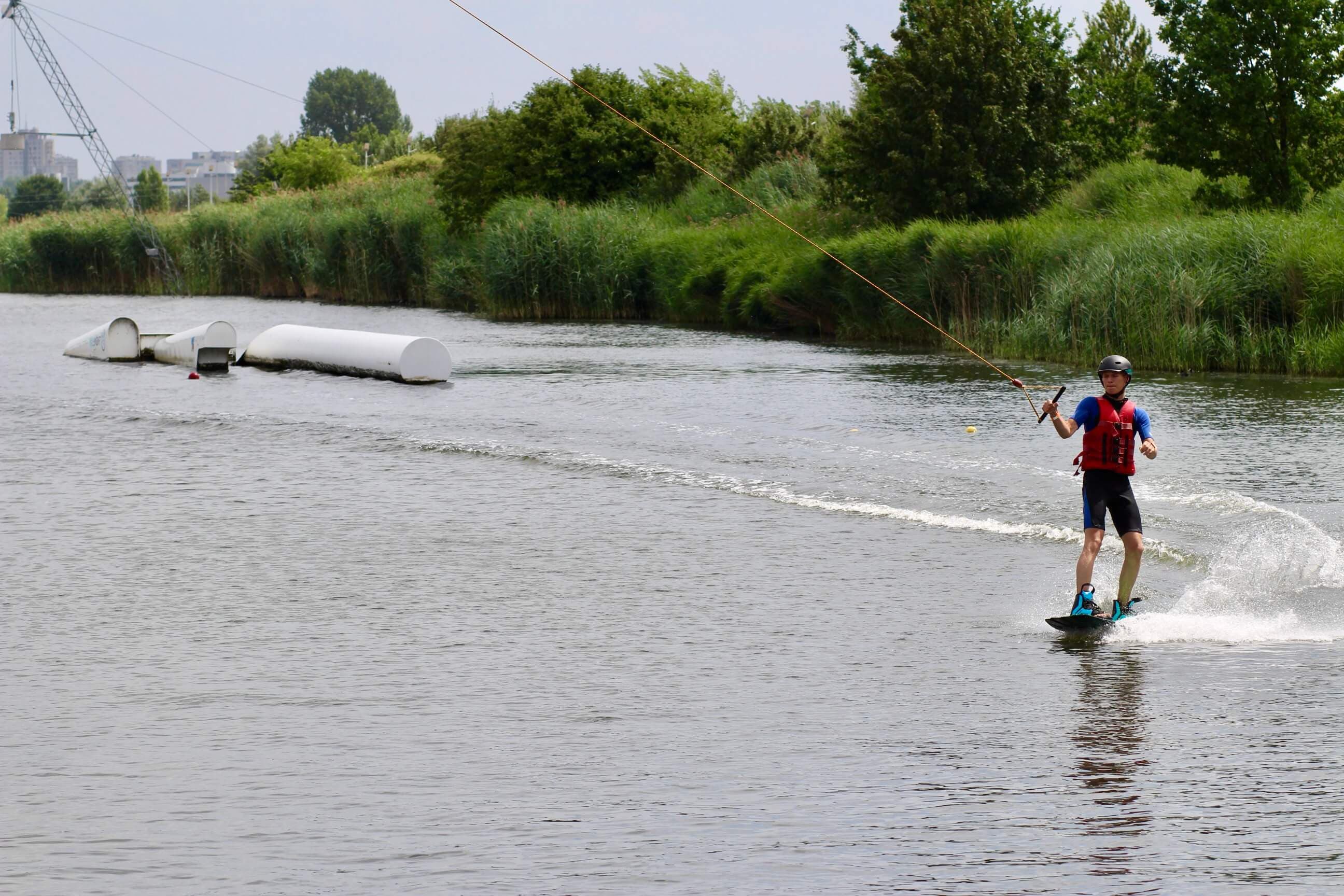 Water fun in the aquapark in Antwerp