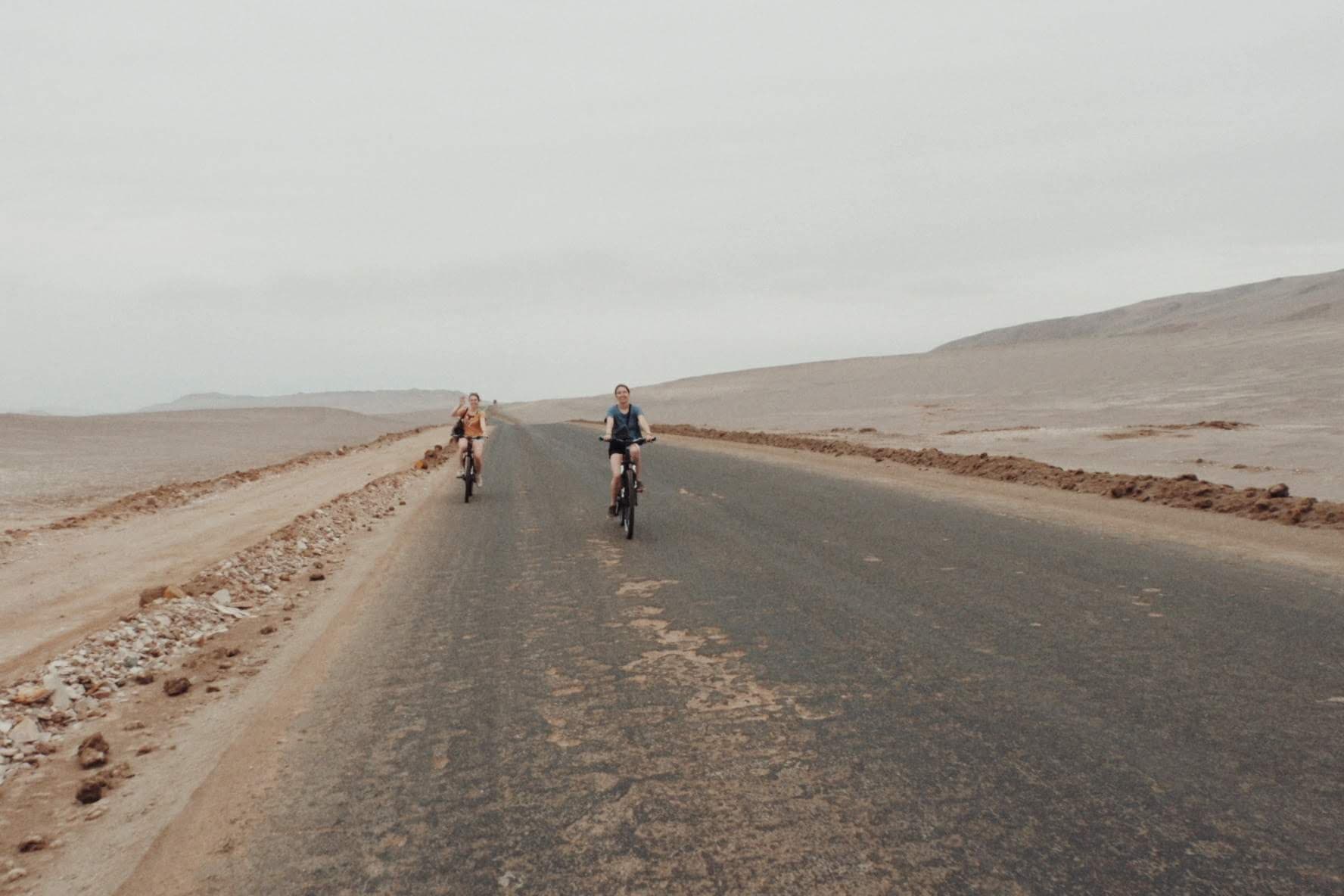 Paracas Nationale Reserve per fiets