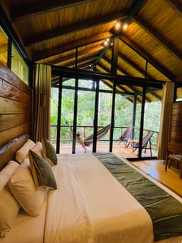 Sacha lodge in Yasuni National Park. The heart of the Amazon Rainforest in Ecuador.