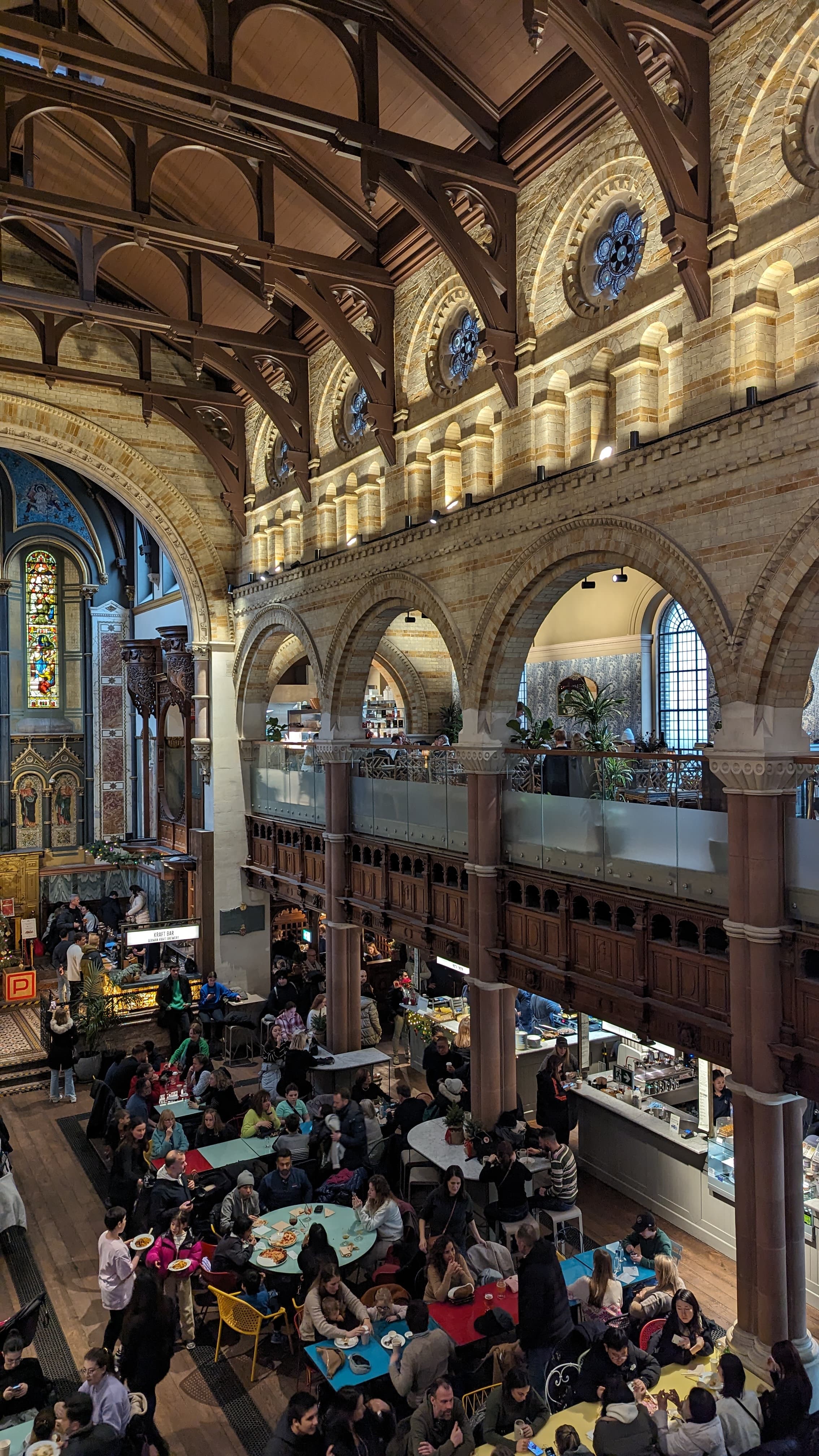 The most beautiful food market of London