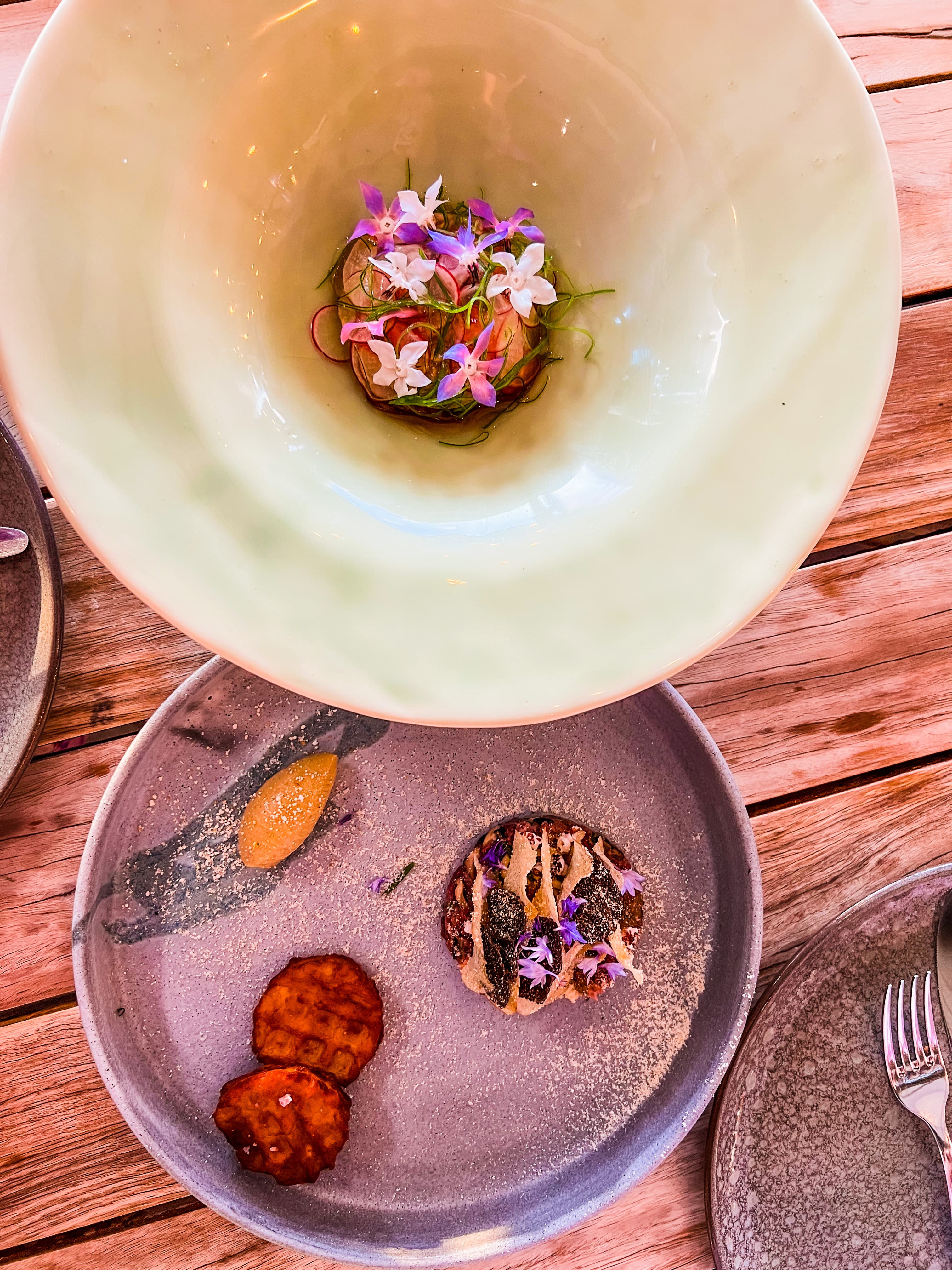 Delicious food in Cape Town