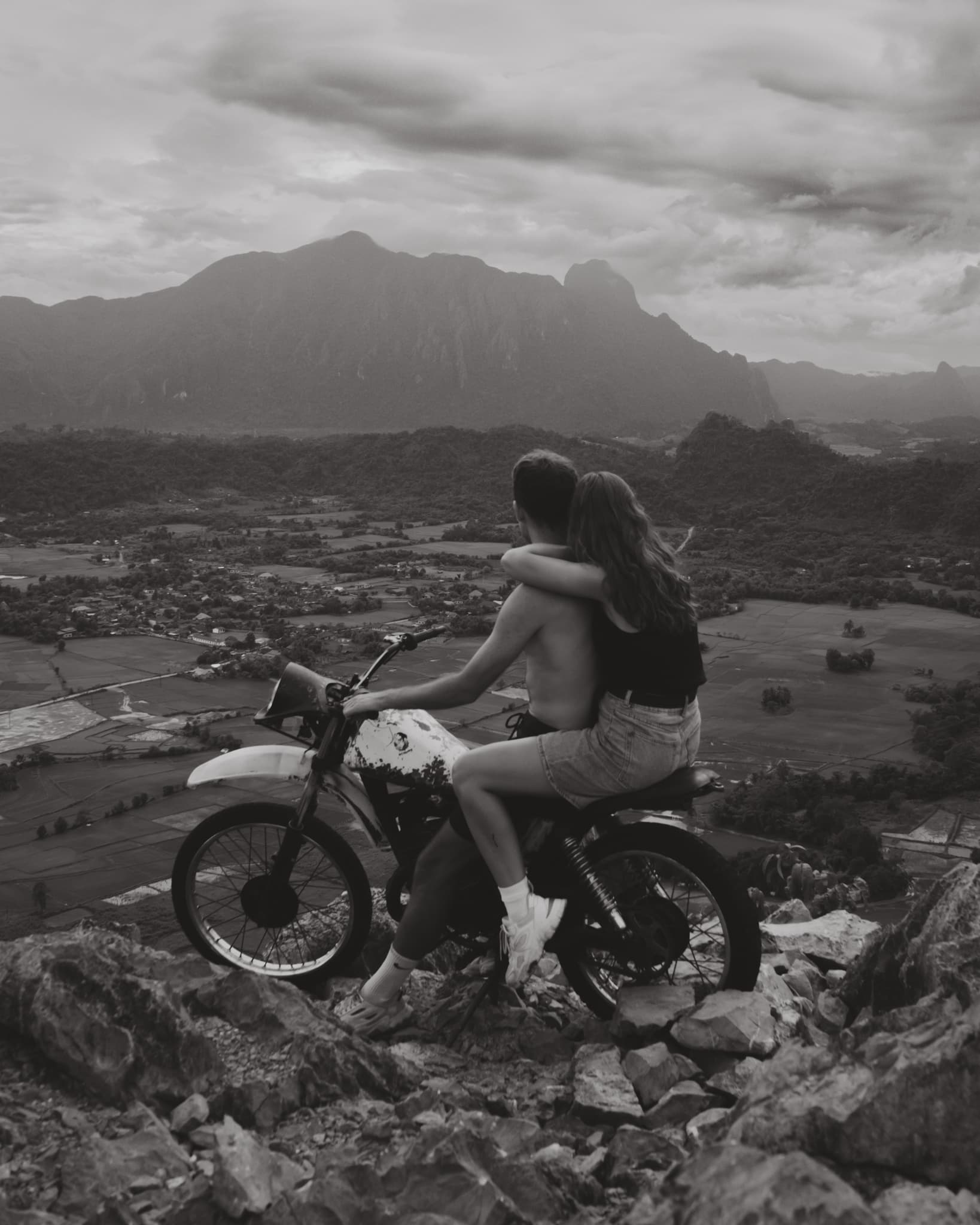 A short hike for the best view in Vang Vieng