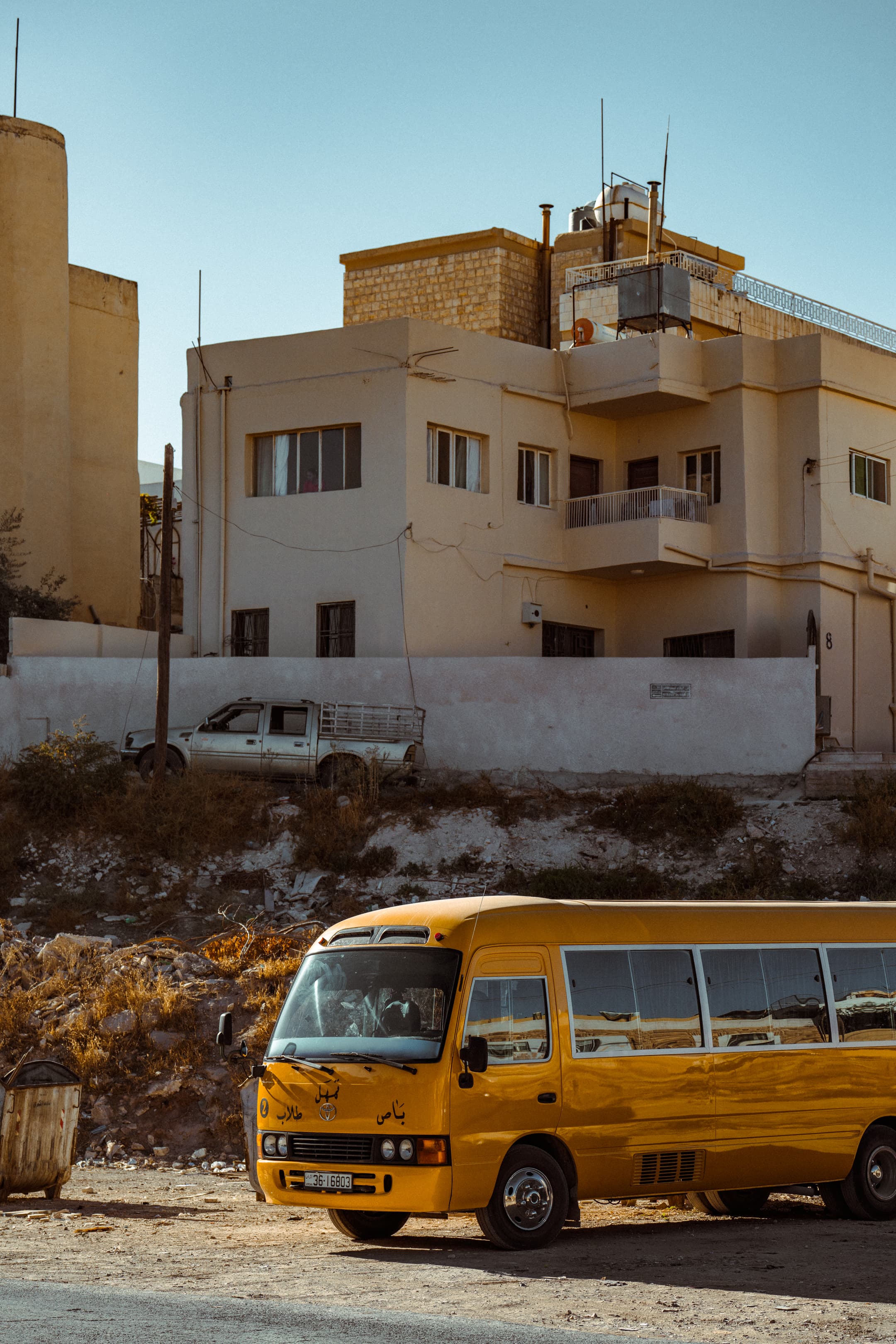 Middagwandeling in Madaba, Jordanië