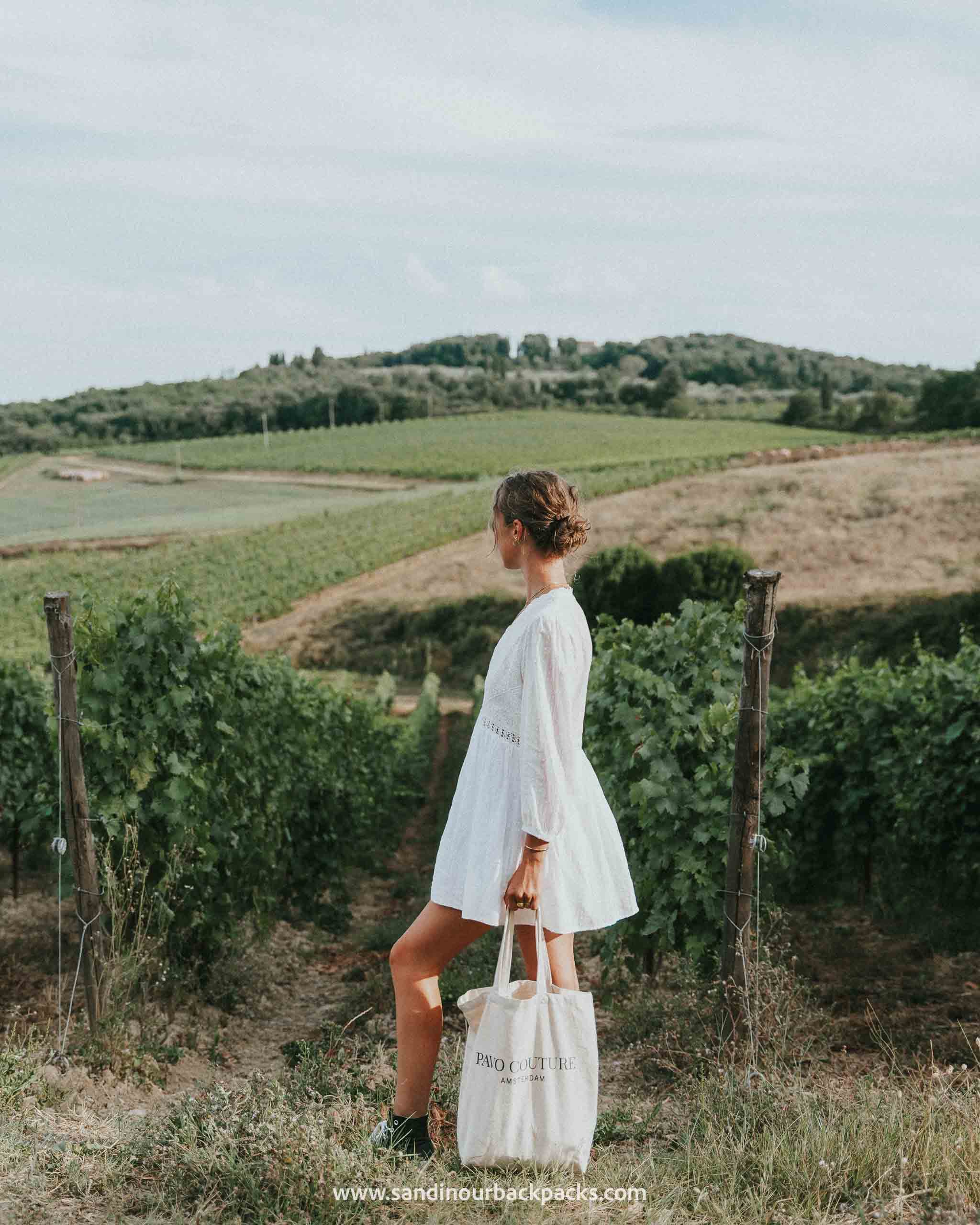 Dégustation de vin en Toscane