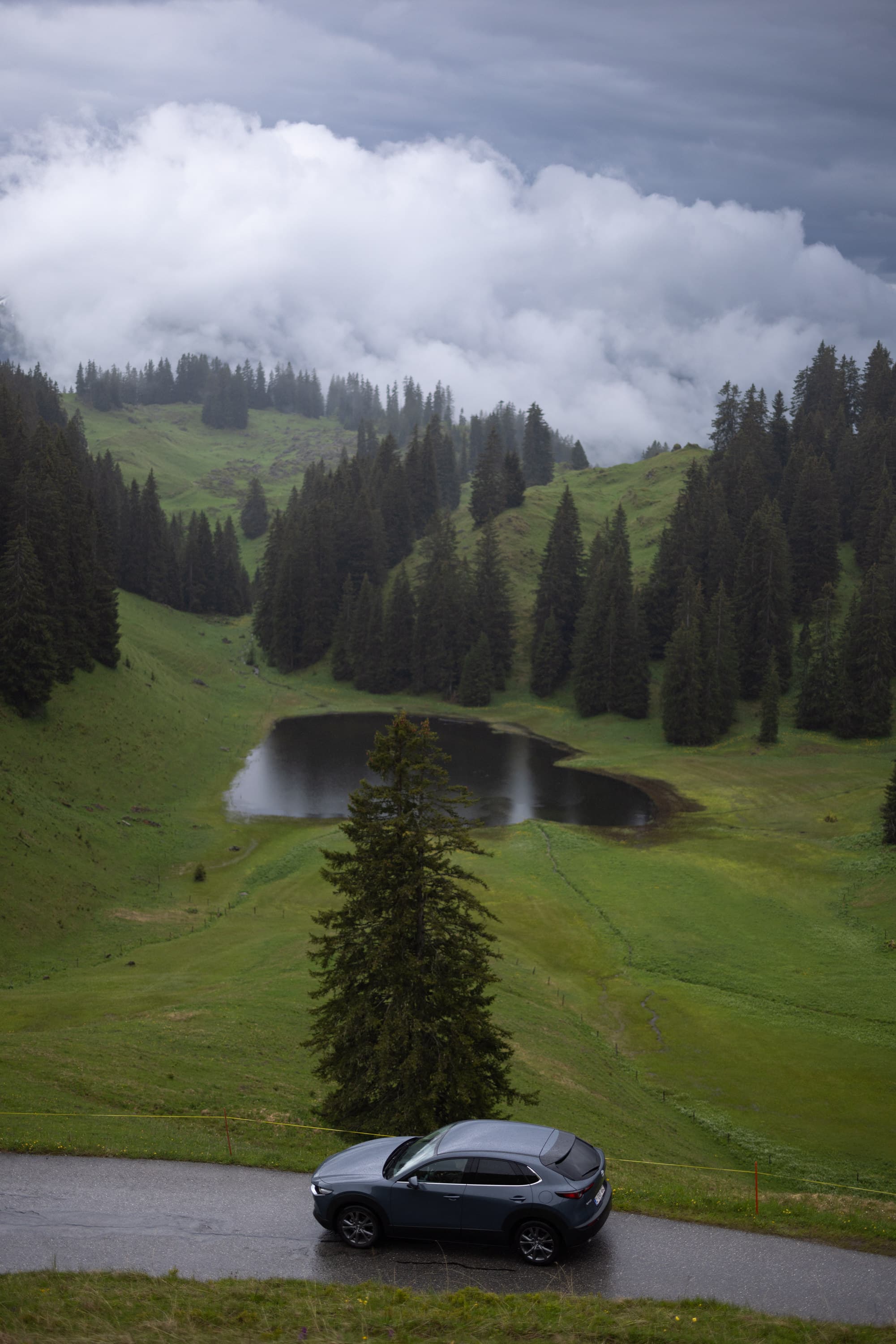 Scenic drive naar Sparenmoos