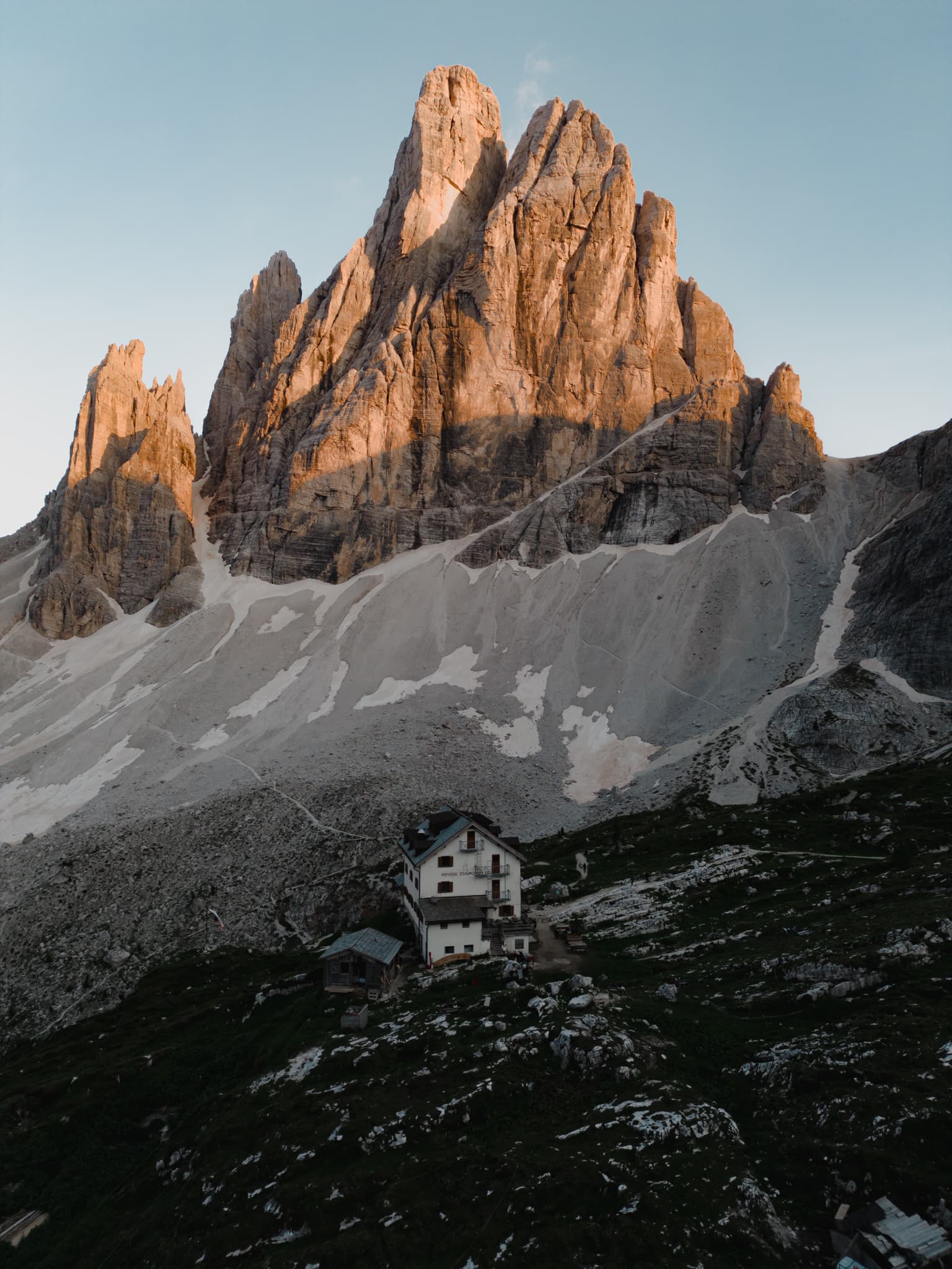 Séjour à Zsigmondyhütte dans les Dolomites