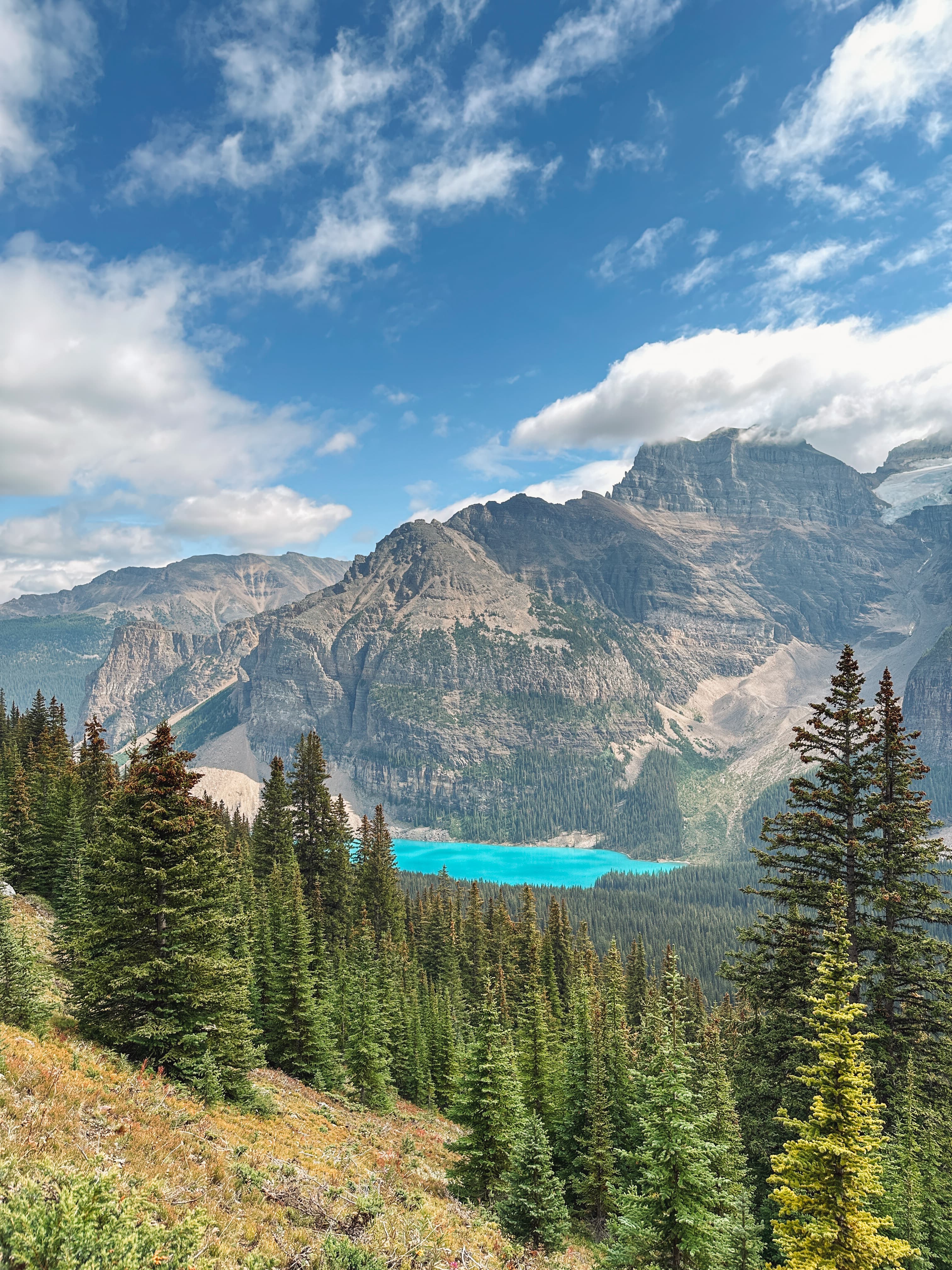 Explorer le lac Moraine