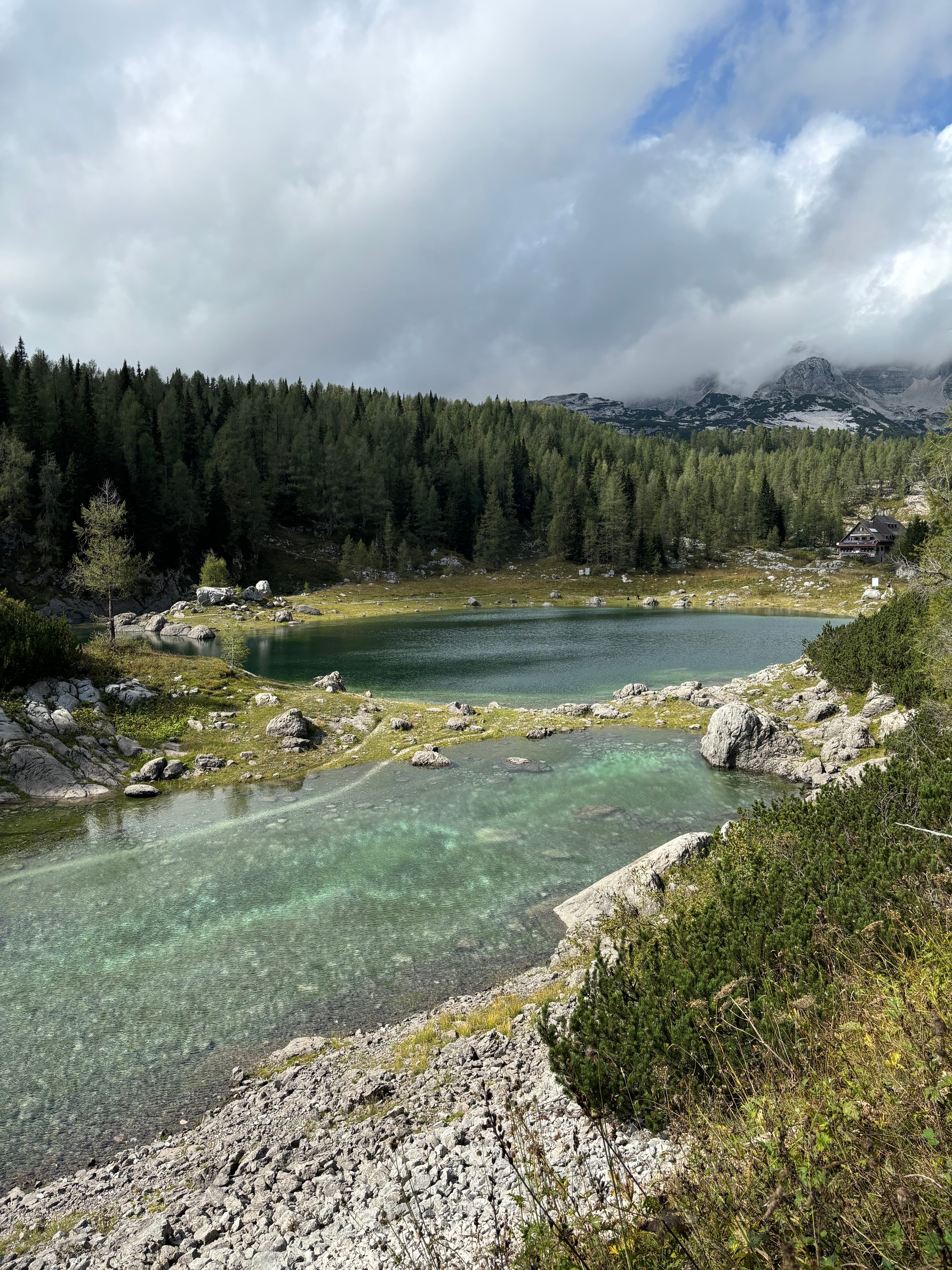 7 lakes hike at Lake Bohinj