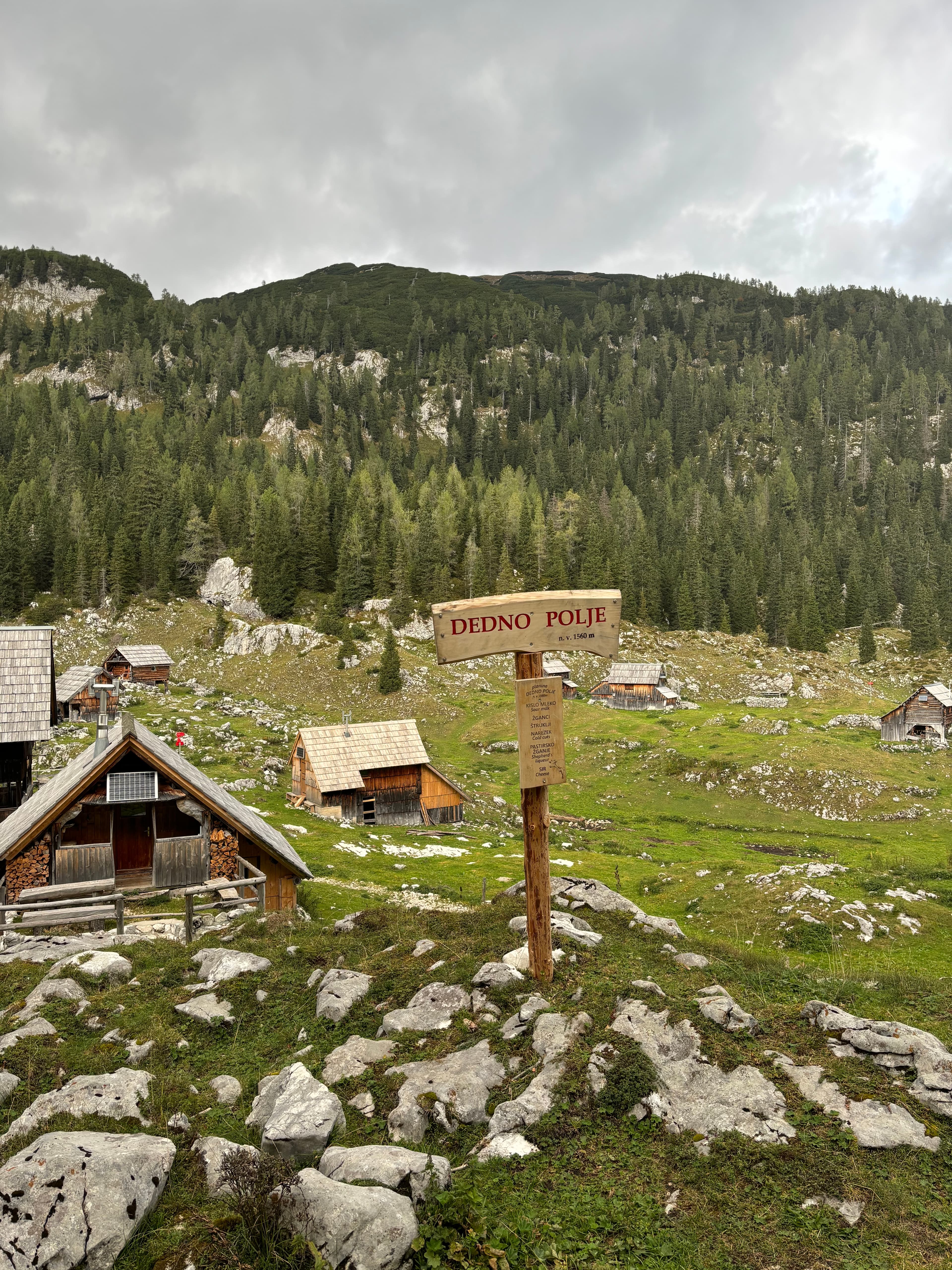 7 lakes hike at Lake Bohinj