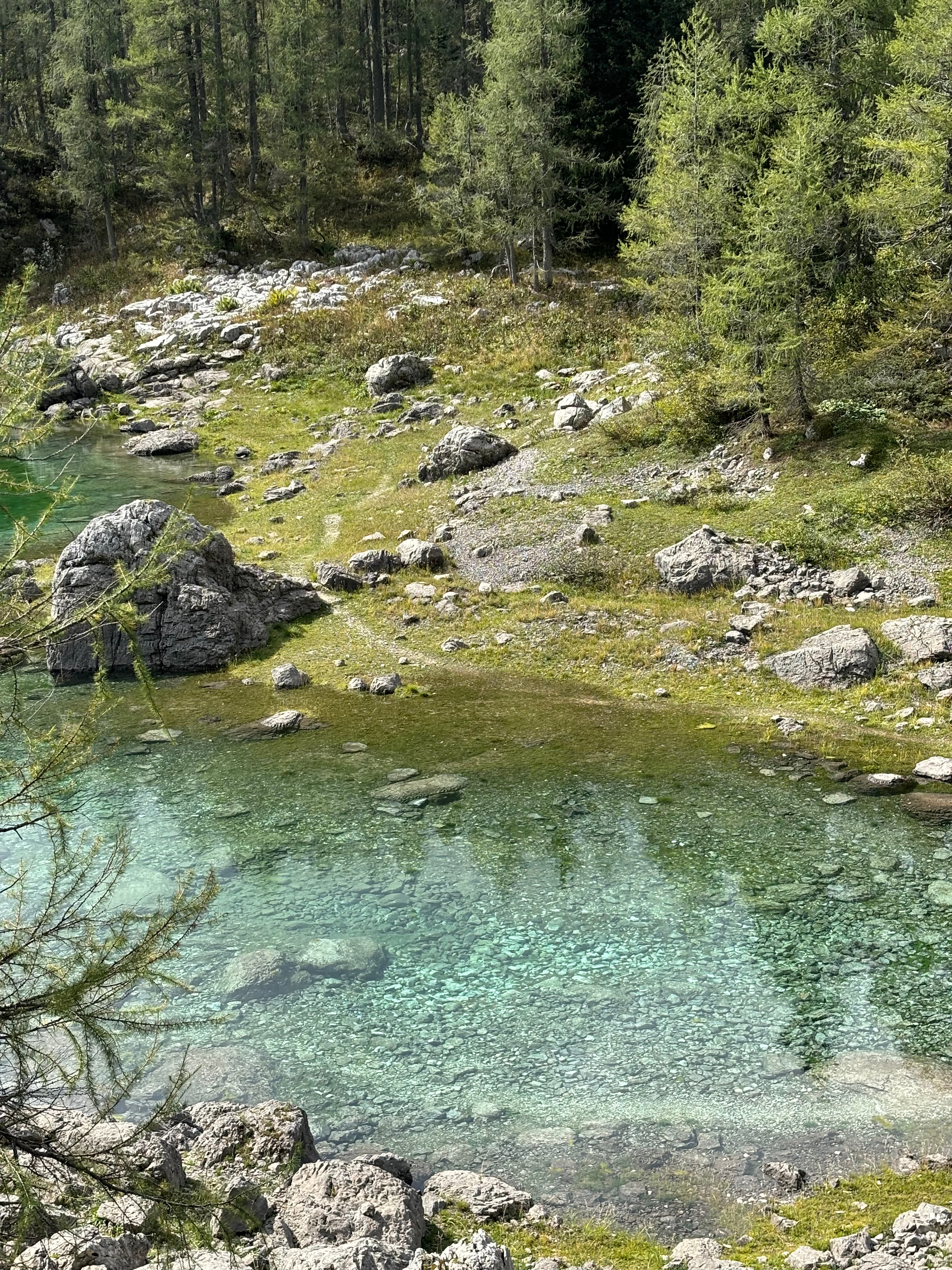 7 lakes hike at Lake Bohinj