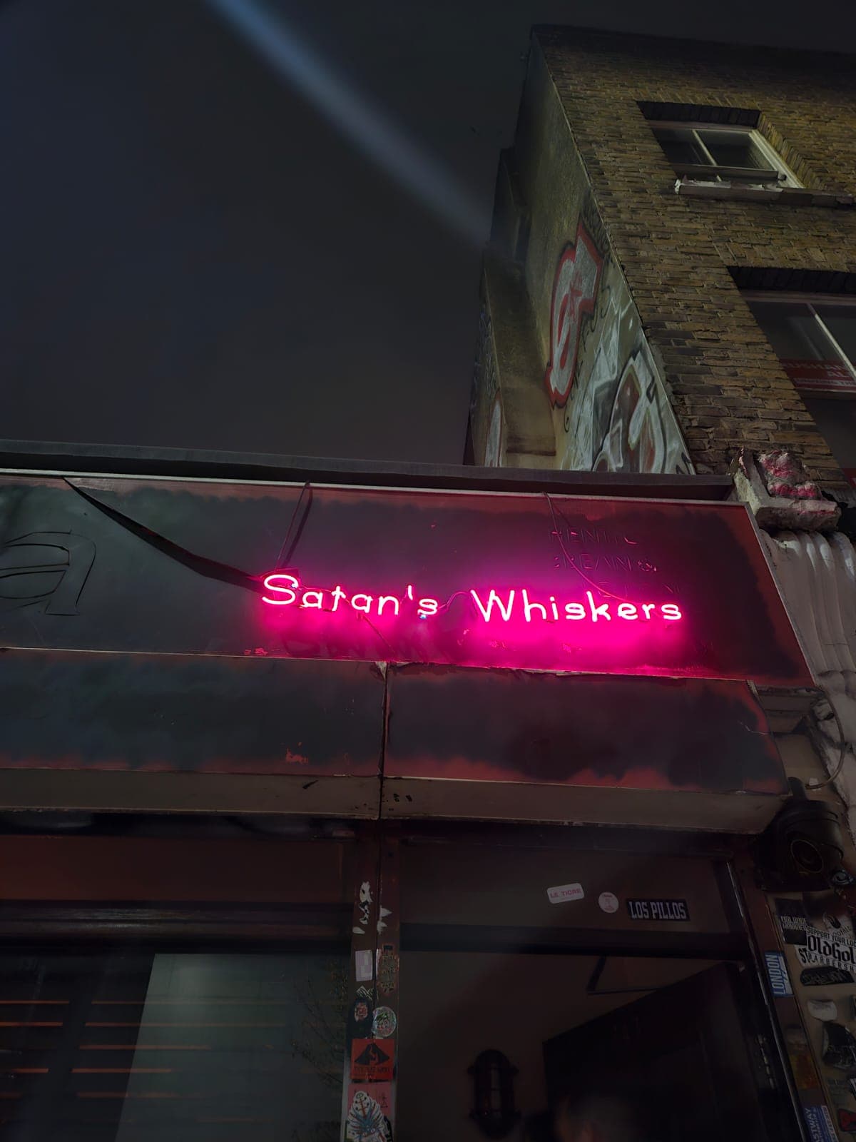 Cocktails at Satan's Whiskers, London