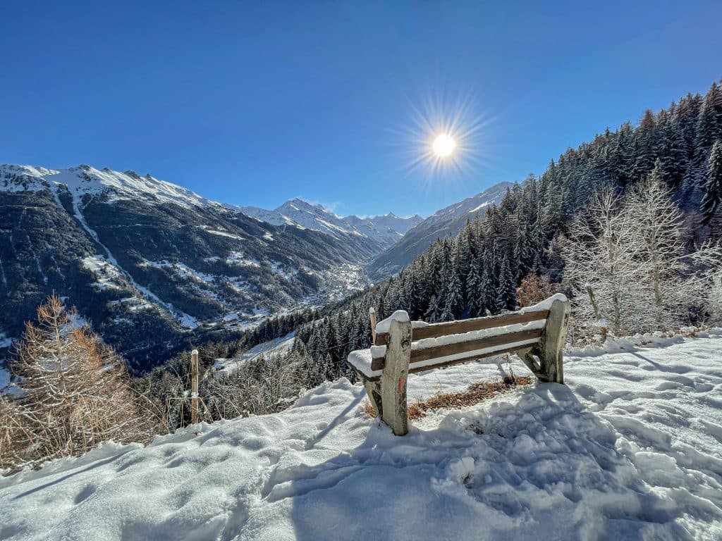 Sneeuwschoenwandeling in Grimentz - Val d'Anniviers