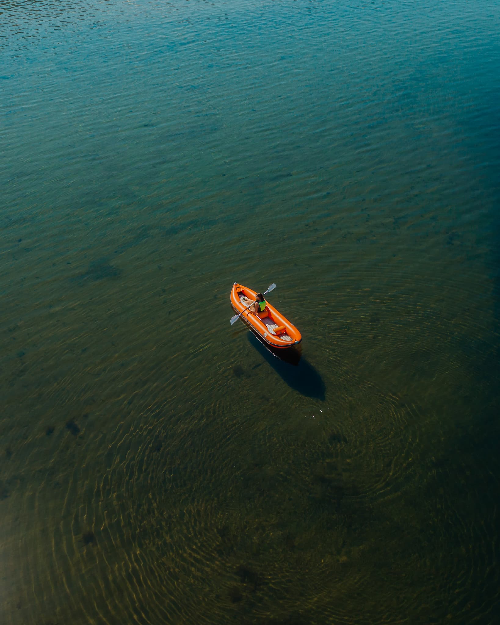 A morning of watersports at Voss lake