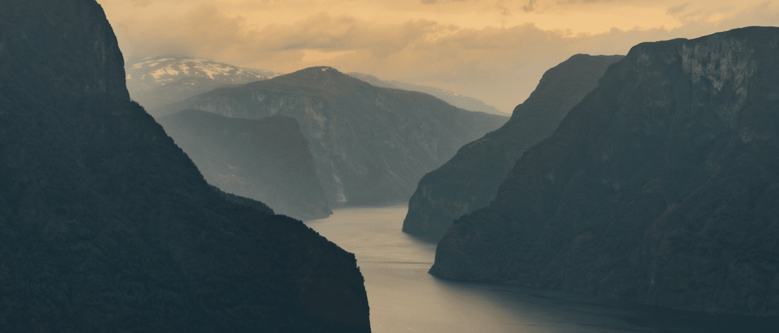 Driving to the fjords