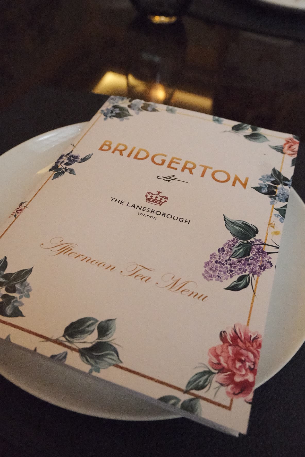 Bridgerton themed afternoon tea