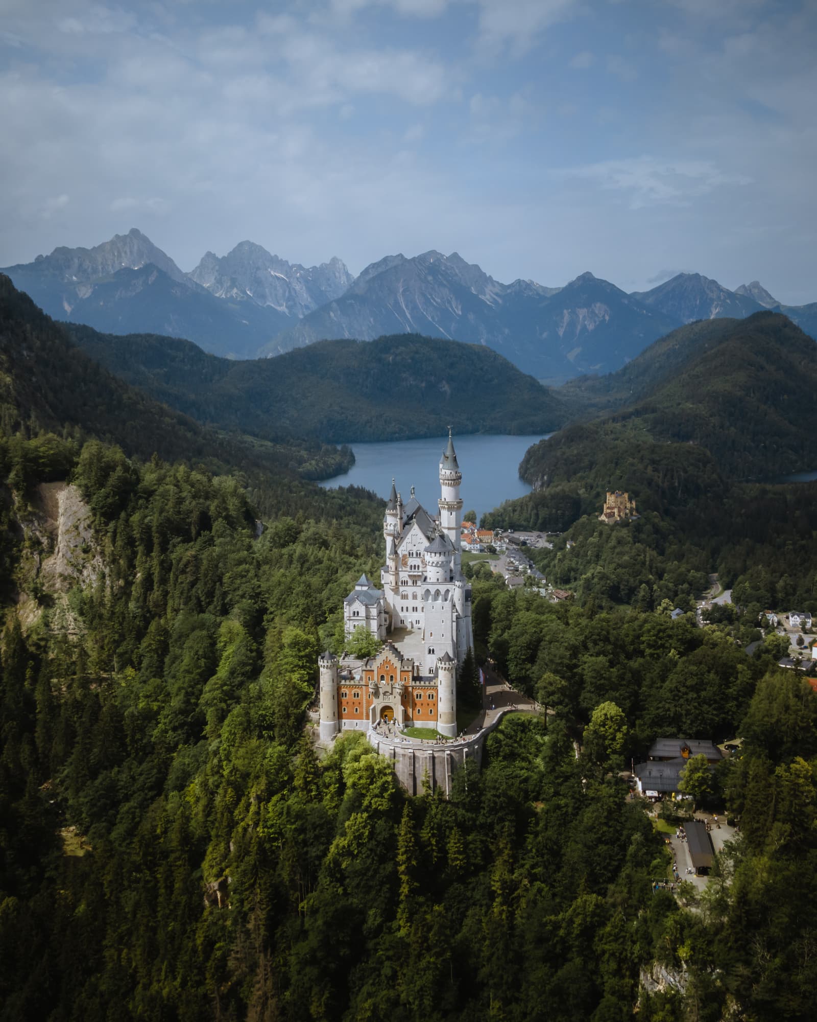 Wandeling rond Schwangau (Neuschwanstein, Hohenschwangau, Pöllat Gorge)