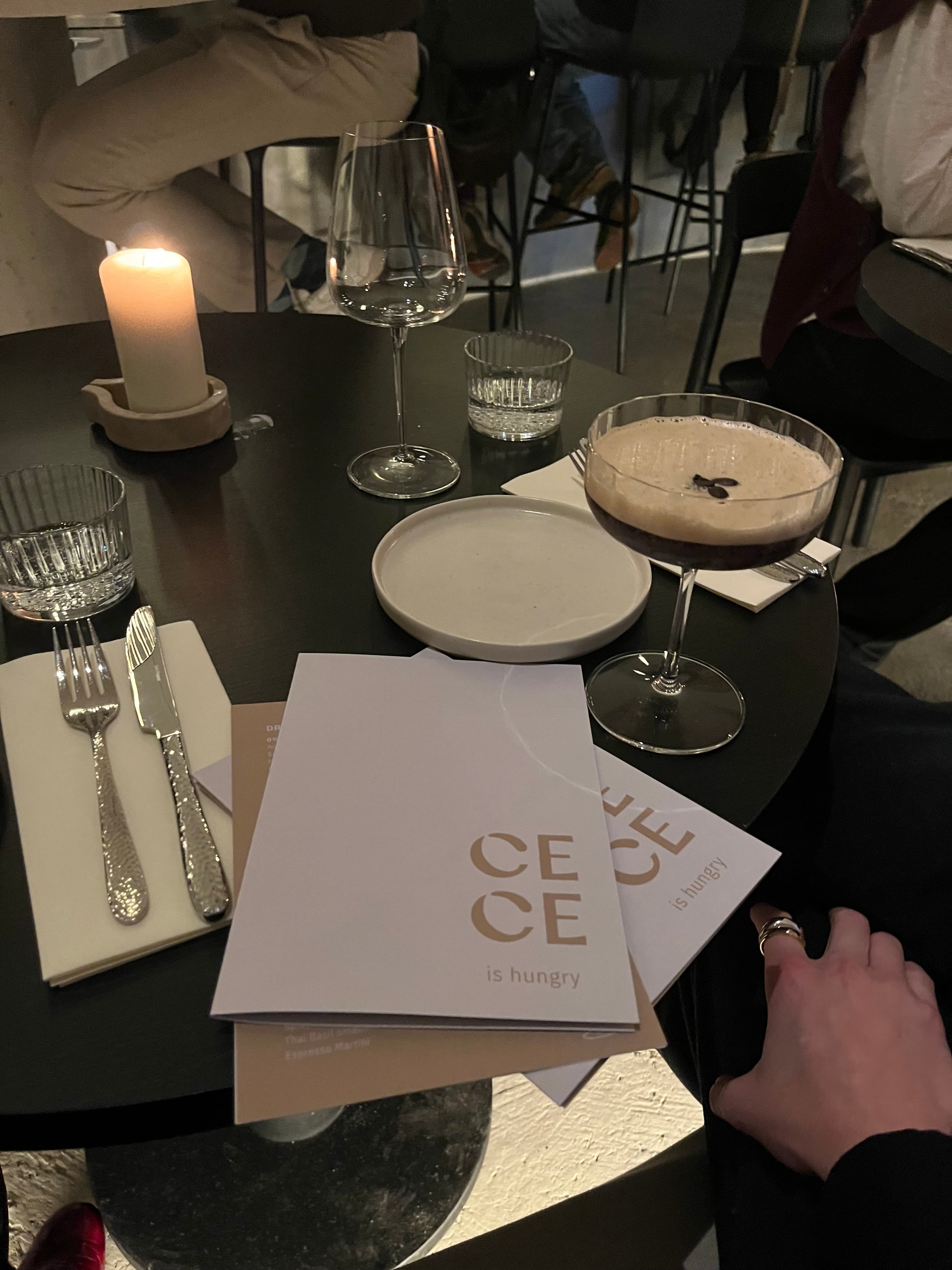 Slow Dinner at Cece is Hungry