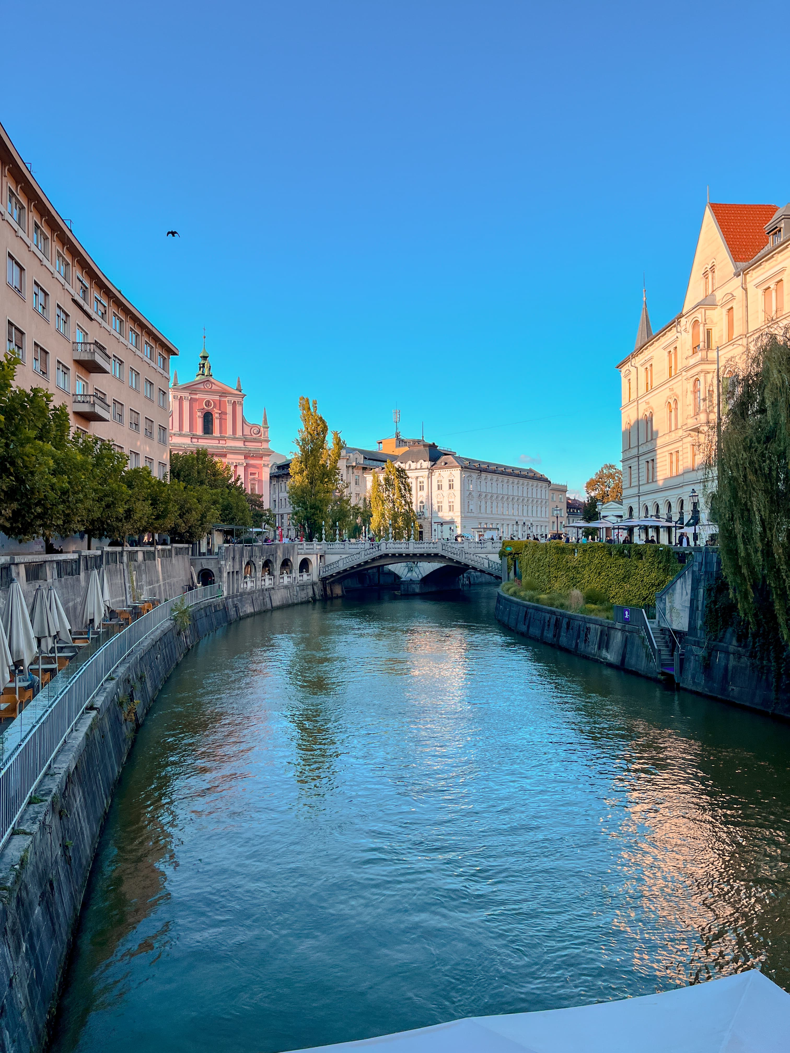 Retour à la maison avec une escale à Ljubljana